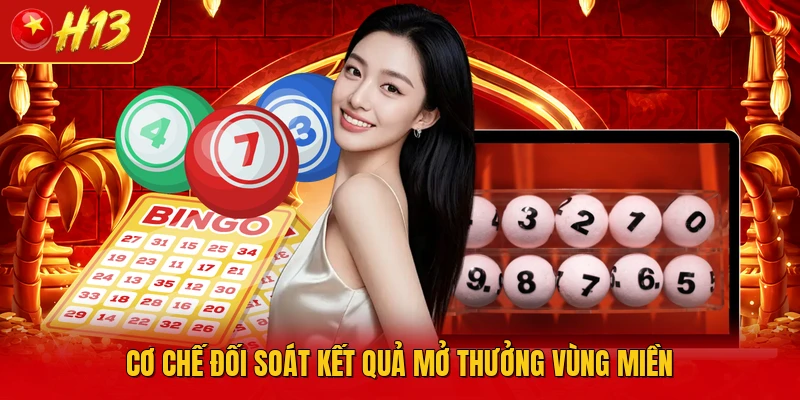 Cơ chế đối soát kết quả mở thưởng vùng miền