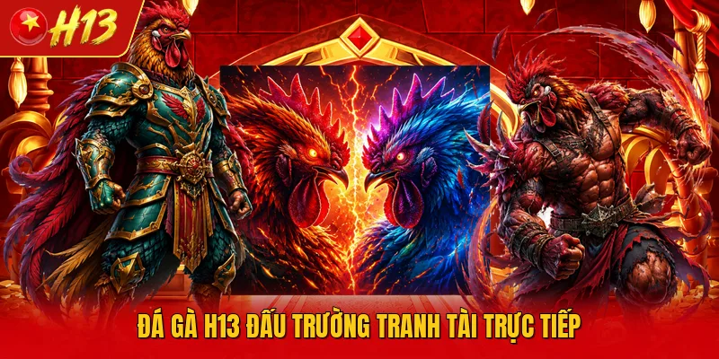 Đá gà H13 đấu trường tranh tài trực tiếp