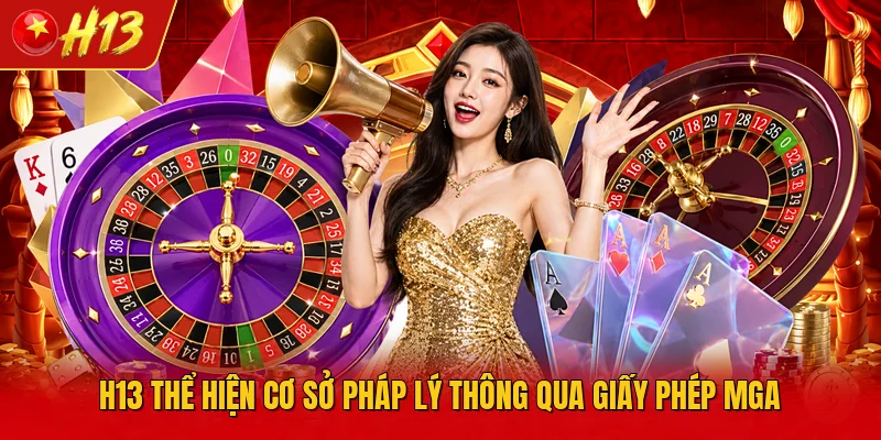 H13 thể hiện cơ sở pháp lý thông qua giấy phép MGA